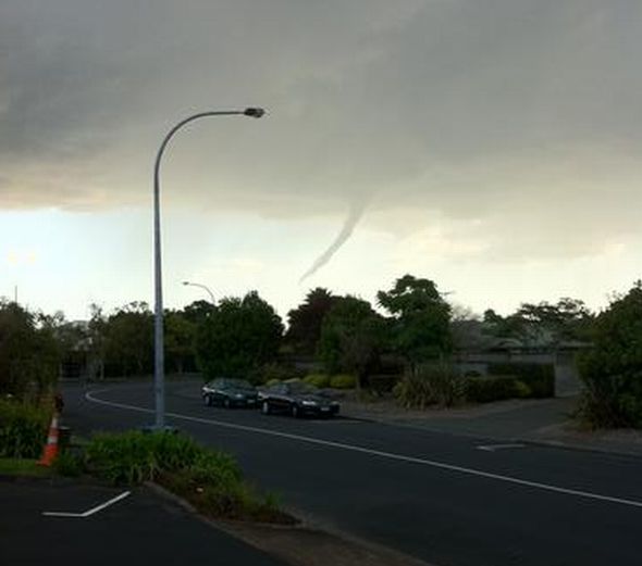 PHOTOS (9) Funnel cloud over Auckland WeatherWatch New Zealand's